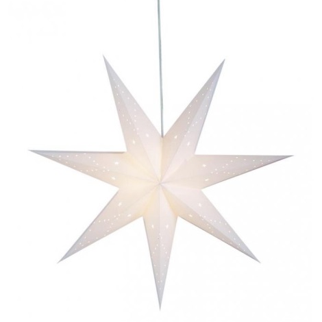 Markslöjd 8101,400 - Рождественское украшение SATURNUS 1xE14/25W/230V диаметр 75 см белый