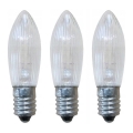 Markslöjd 8263 - НАБІР 3x Промислова різдвяна лампочка TOPPLAMPA E10/3W/34V