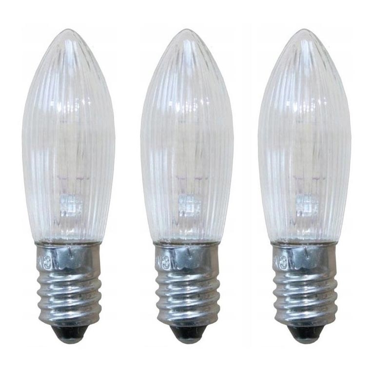 Markslöjd 8263 - НАБІР 3x Промислова різдвяна лампочка TOPPLAMPA E10/3W/34V