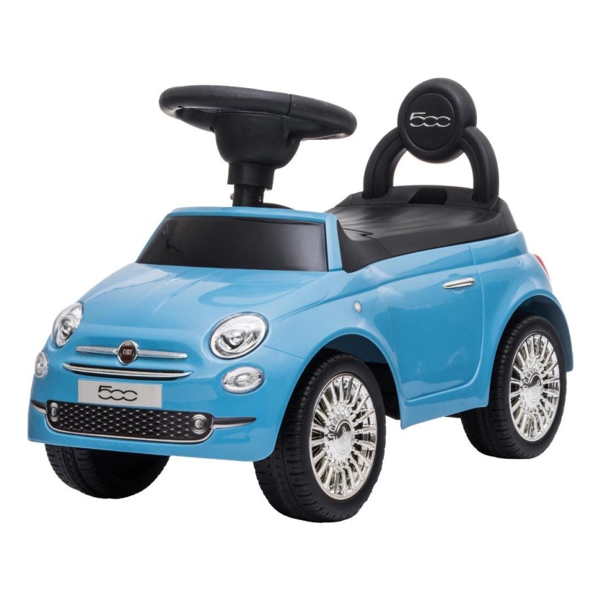 Машинка для катания Fiat 500 2xAA синий