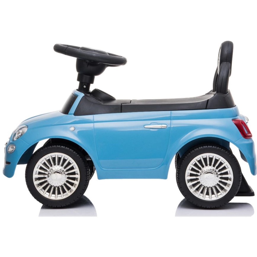 Машинка для катания Fiat 500 2xAA синий