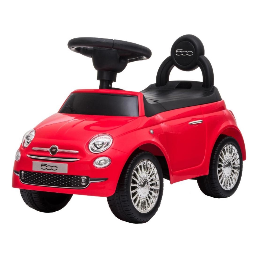 Машинка для катания Fiat 500 2xAA красный