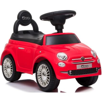 Машинка для катания Fiat 500 2xAA красный