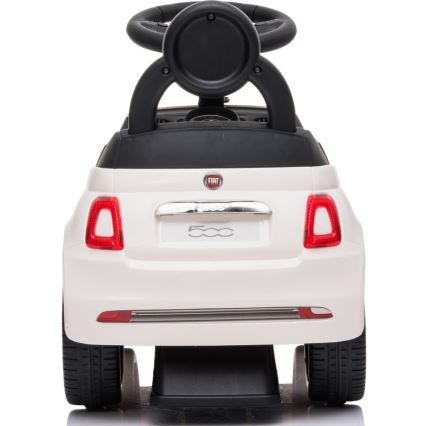 Машинка для катания Fiat 500 кремовый