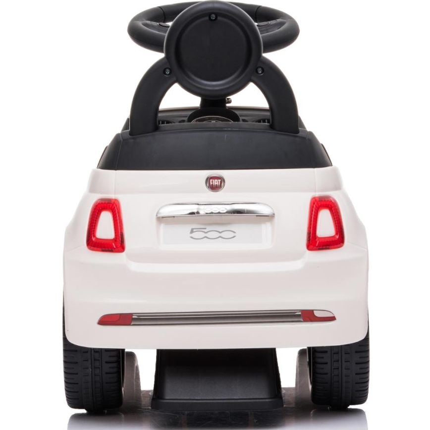 Машинка для катания Fiat 500 кремовый