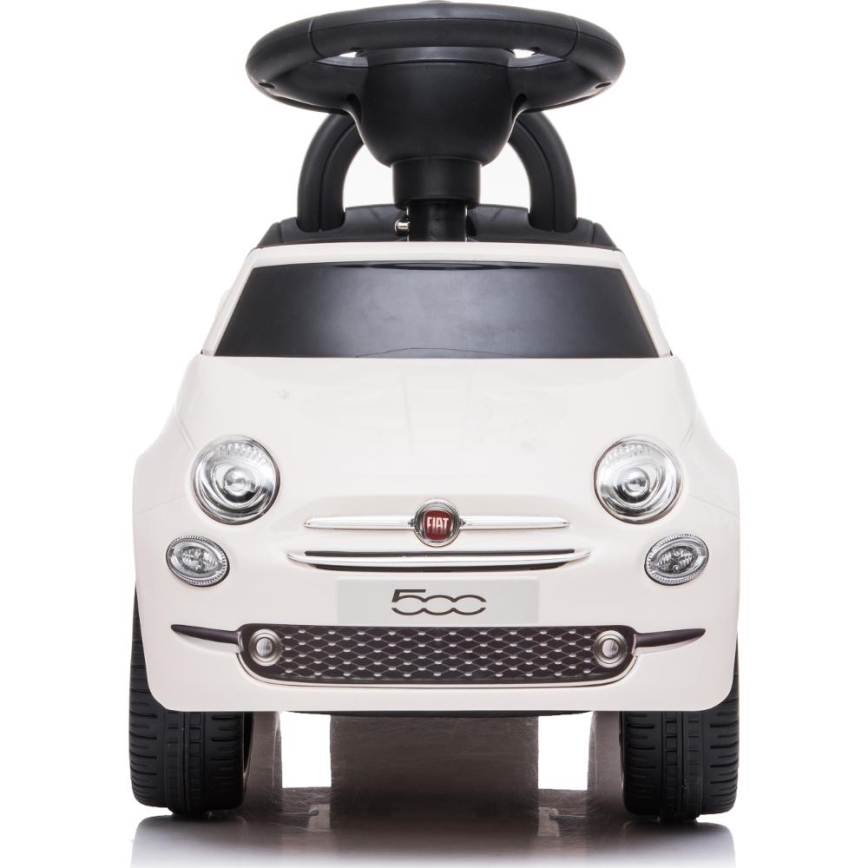 Машинка для катания Fiat 500 кремовый