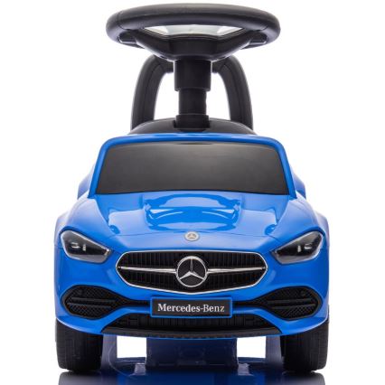 Машинка для катания Mercedes C-Class синий