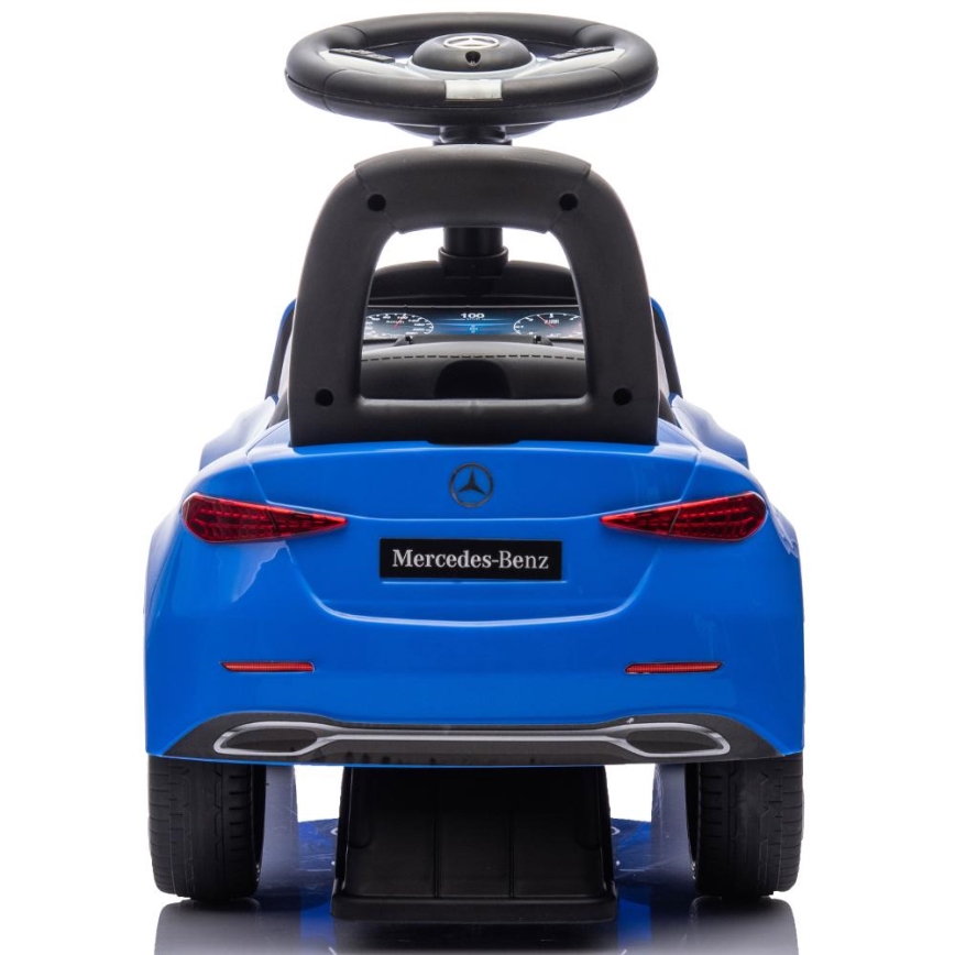 Машинка для катания Mercedes C-Class синий