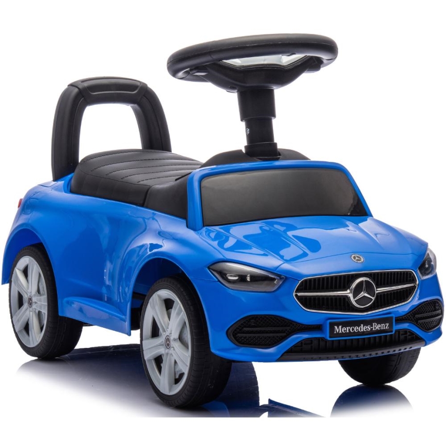 Машинка для катания Mercedes C-Class синий