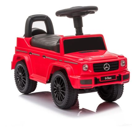 Машинка для катания Mercedes G350d 2xAA красный/черный