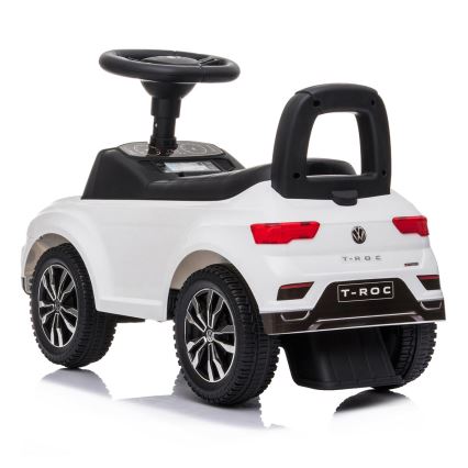 Машинка для катания Volkswagen 2xAA белый/черный