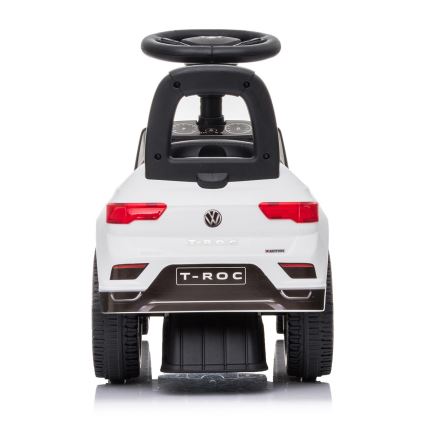 Машинка для катания Volkswagen 2xAA белый/черный