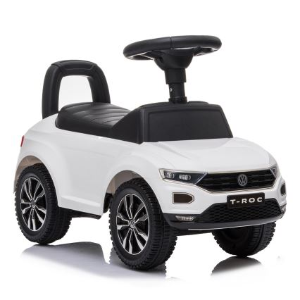 Машинка для катания Volkswagen 2xAA белый/черный