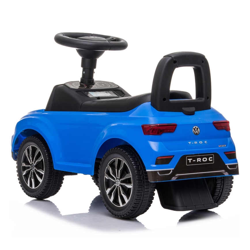 Машинка для катания Volkswagen 2xAA синий/черный