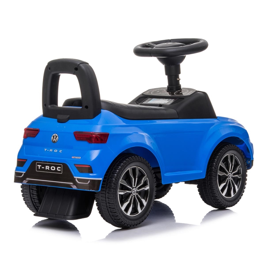Машинка для катания Volkswagen 2xAA синий/черный