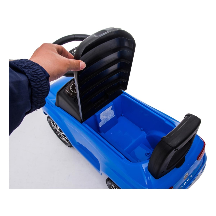 Машинка для катания Volkswagen 2xAA синий/черный