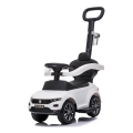 Машинка для катания Volkswagen 3в1 2xAA белый/черный