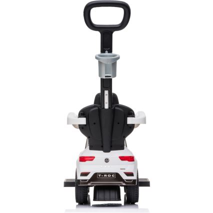 Машинка для катания Volkswagen 3в1 2xAA белый/черный