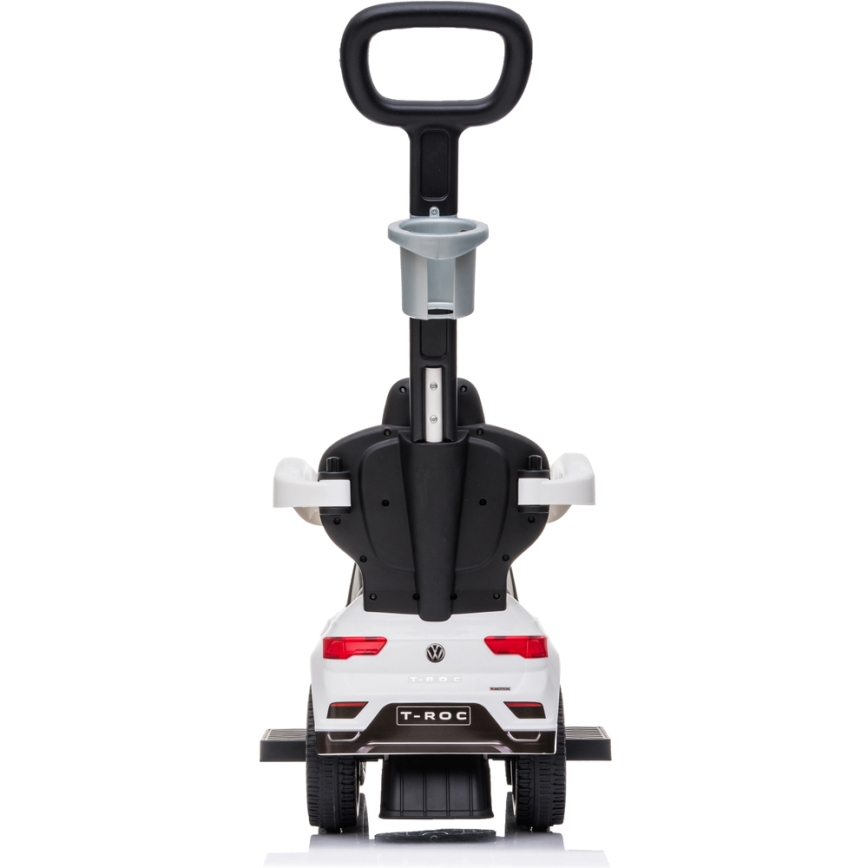 Машинка для катания Volkswagen 3в1 2xAA белый/черный