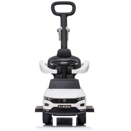 Машинка для катания Volkswagen 3в1 2xAA белый/черный