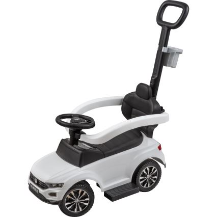 Машинка для катания Volkswagen 3в1 2xAA белый/черный