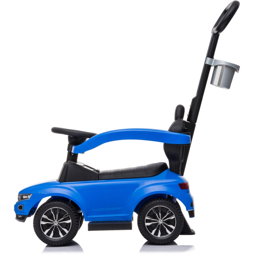 Машинка для катания Volkswagen 3в1 2xAA синий/черный