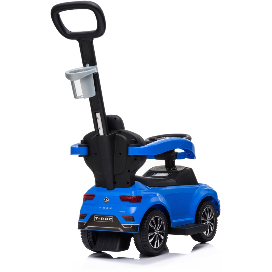 Машинка для катания Volkswagen 3в1 2xAA синий/черный