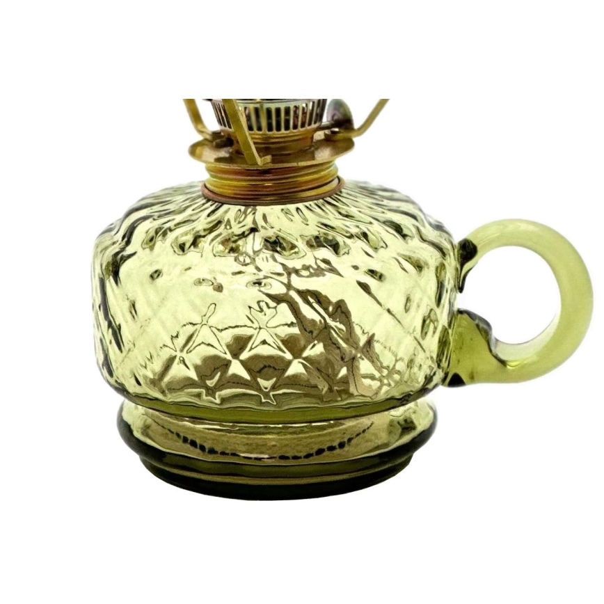 Масляная лампа MONIKA 34 см лесной зеленый клетчатый