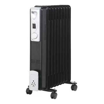 Масляний обігрівач із 9 ребрами 800/1200/2000W/230V чорний