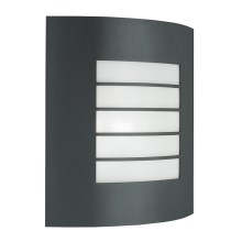 Massive 01726/01/93 - Уличный настенный светильник OSLO 1xE27/60W IP44 темно-серый