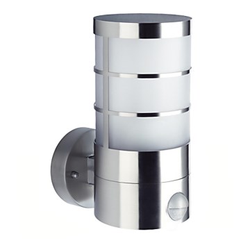 Massive 16334/47/10 - Уличный настенный светильник с датчиком CALGARY 1xE27/14W IP44