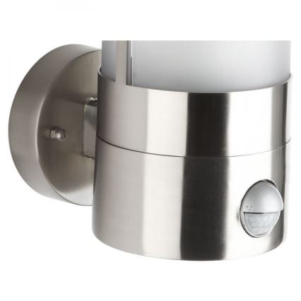 Massive 16334/47/10 - Вуличний настінний світильник з датчиком CALGARY 1xE27/14W IP44