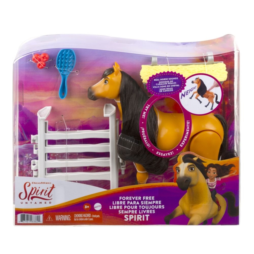 Mattel - Игрушка "Конь Спирит" с аксессуарами 3xAG13