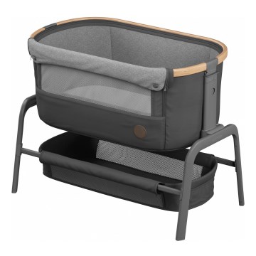 Maxi-Cosi 2106750110MC - Детская кроватка IORA черный/серый