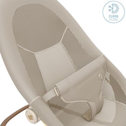 Maxi-Cosi - Дитяче вібруюче крісло-гойдалка DOVE PRO 3xAA бежевий