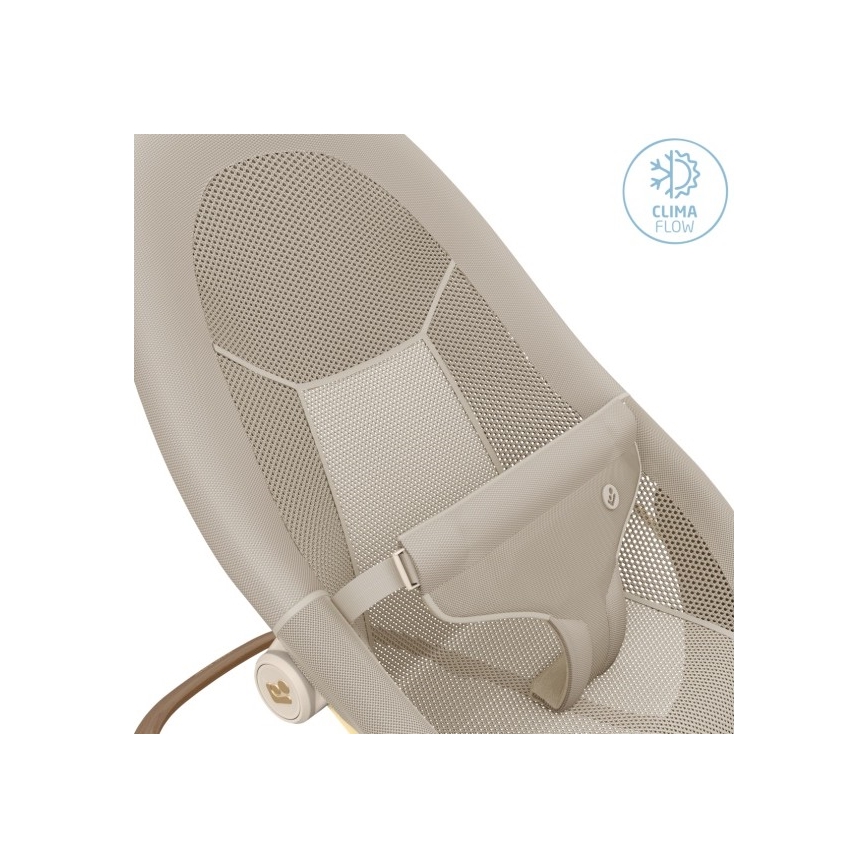 Maxi-Cosi - Дитяче вібруюче крісло-гойдалка DOVE PRO 3xAA бежевий