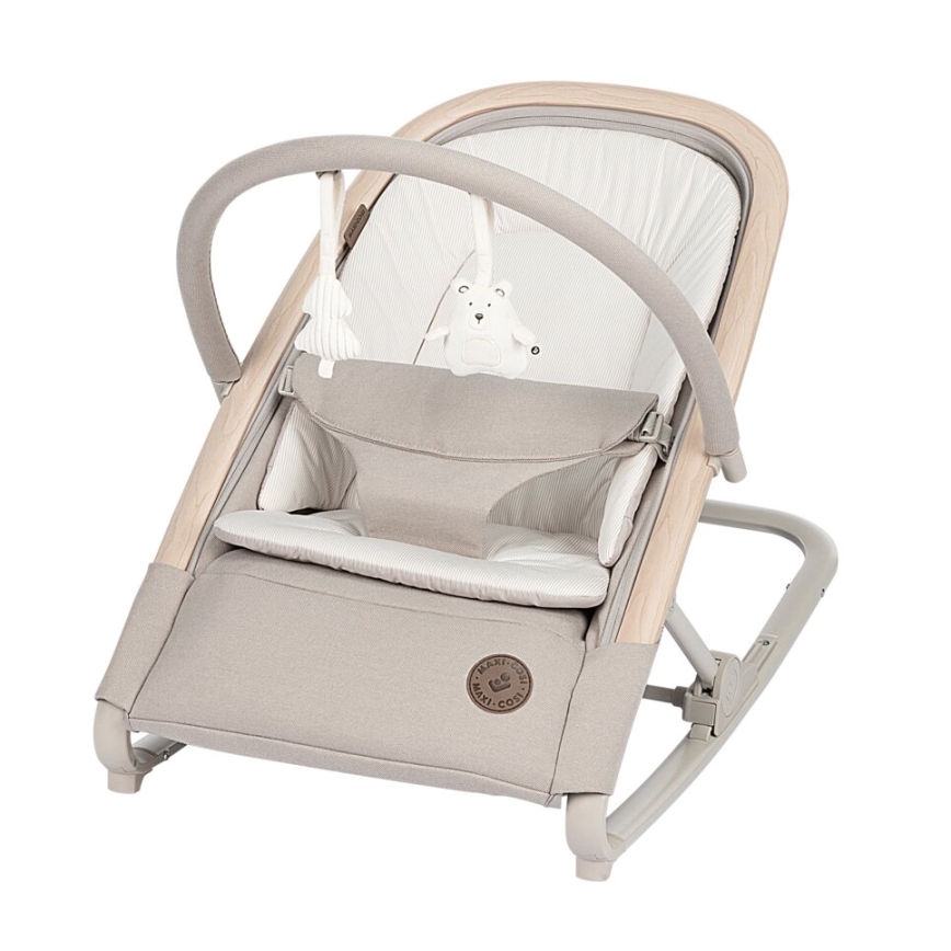 Maxi-Cosi - Дитяче крісло-гойдалка 2в1 KORI бежевий