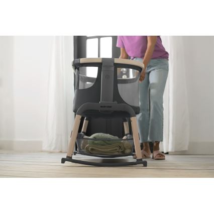 Maxi-Cosi - Дорожнє ліжечко IORA AIR чорний