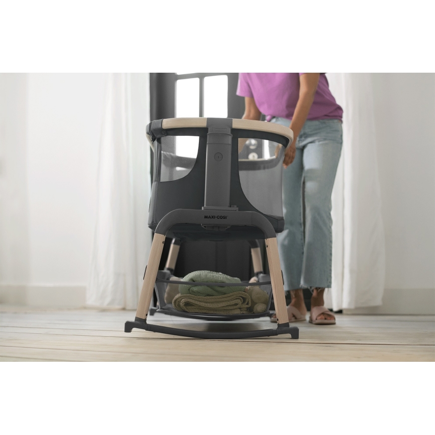 Maxi-Cosi - Дорожнє ліжечко IORA AIR чорний