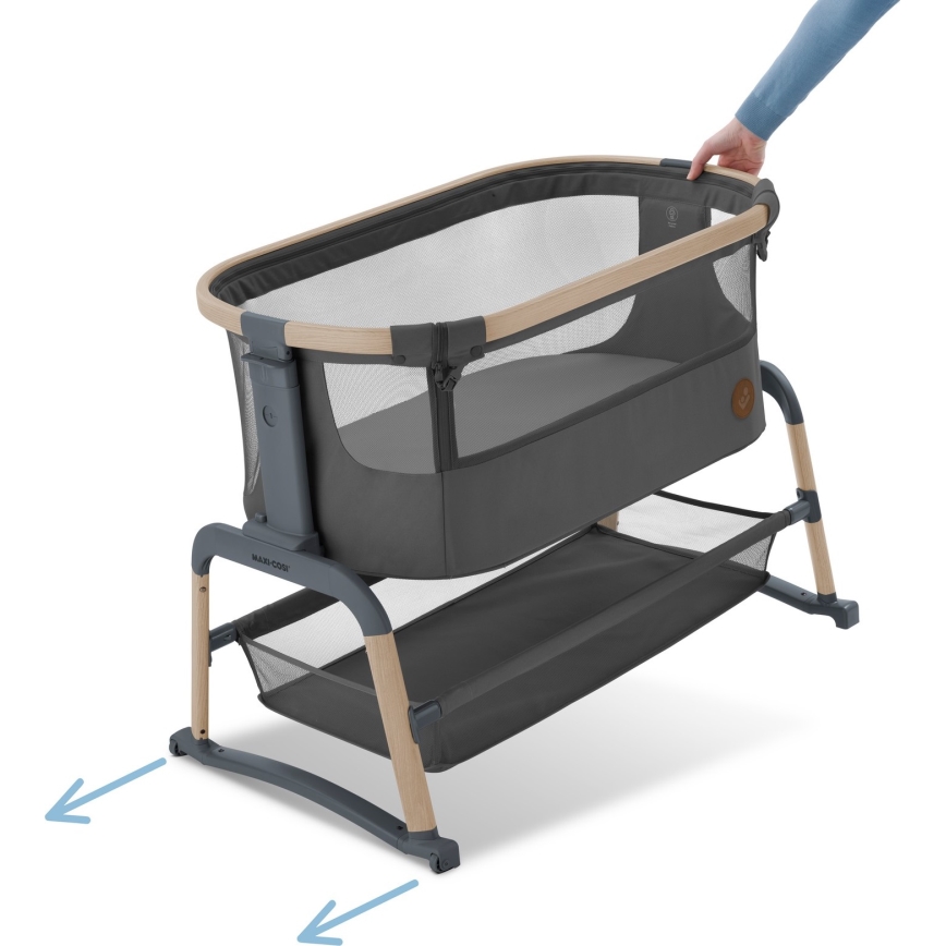 Maxi-Cosi - Дорожнє ліжечко IORA AIR чорний