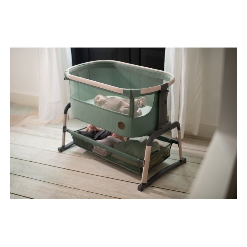 Maxi-Cosi - Дорожнє ліжечко IORA AIR зелений