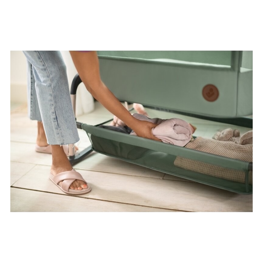 Maxi-Cosi - Дорожнє ліжечко IORA AIR зелений