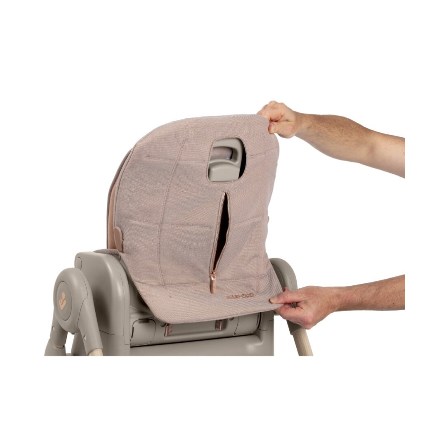 Maxi-Cosi - Стільчик для годування MINLA PLUS бежевий/рожевий