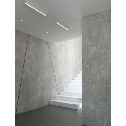 MAXLIGHT C0124D - Світлодіодний стельовий світильник з регулюванням яскравості LINEAR LED/18W/230V 57 см білий