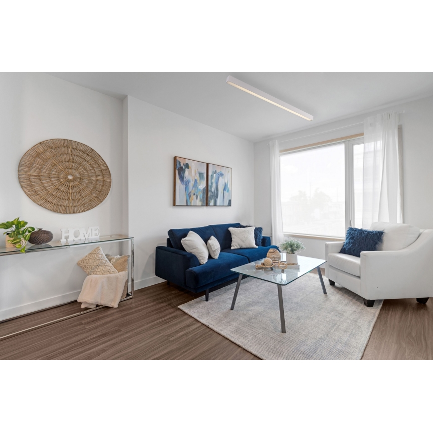 MAXLIGHT C0125 - Светодиодный потолочный светильник LINEAR LED/36W/230V 113,5 см белый