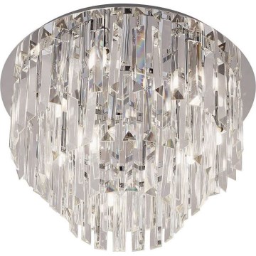 MAXLIGHT C0136 - Потолочный светильник MONACO 9xG9/40W/230V диаметр 42 см блестящий хром