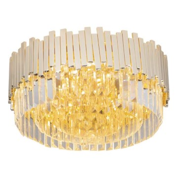 MAXLIGHT C0165 - Стельовий світильник TREND 8xE14/40W/230V діаметр 45 см золотий