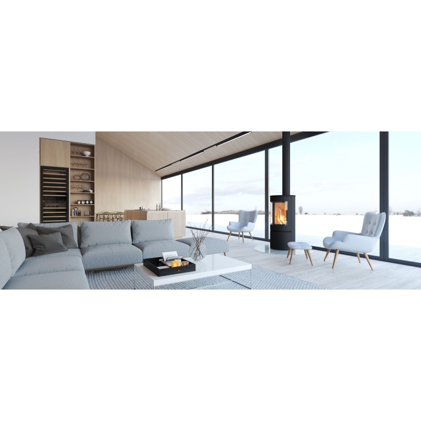 MAXLIGHT C0175 - Стельовий LED світильник LINEAR LED/36W/230V 113,5 см чорний