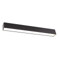 MAXLIGHT C0190D - Светодиодный потолочный светильник с регулированием яркости LINEAR LED/18W/230V 57 см черный