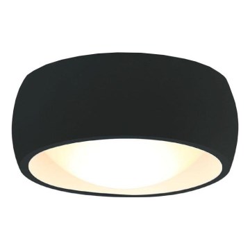 MAXLIGHT C0204 - Світлодіодний стельовий світильник для ванної кімнати KODAK LED/8W/230V діаметр 10,8 см IP44 чорний